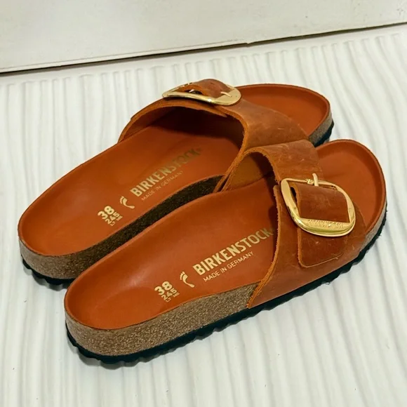 Birkenstock women sandal Marid big buckle 38,size 7 - Picture 5 of 11